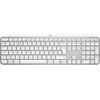 Logitech MX Keys S -näppäimistö, vaaleanharmaa