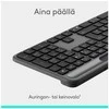Logitech - „Signature Slim Solar“ + K980 klaviatūra - grafito spalvos (šiaurės šalių)