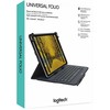 Logitech - 10'' Universal Folio w/Keyboard, Juodas (Nordic)