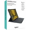 Logitech - 10'' Universal Folio w/Keyboard, Juodas (Nordic)