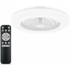 Lubinis šviestuvas Philips Amigo Flat Fan Ceiling IR RD 20W+42W -tuuletinvalaisin, valkoinen