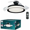 Lubinis šviestuvas Philips Lubinis ventiliatorius su lempa Bliss 929004081701, 35 W