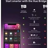 Lubinis šviestuvas Lampa sufitowa Signify Philips Hue Baltas Amb. Aurelle Panelleuchte rund Schw inkl DS