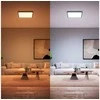 Lubinis šviestuvas Lampa sufitowa Philips Hue Aurelle panelowa lampa SQ XL juodas