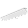 Lubinis šviestuvas Signify Philips HUE Aurelle 4,8x120x0 Baltas ambiance 39W 3750 Lumen