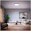 Lubinis šviestuvas Lampa sufitowa Philips Hue Aurelle panelowa lampa SQ XL juodas