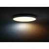 Lubinis šviestuvas Lampa sufitowa Signify Philips Hue Baltas Amb. Aurelle Panelleuchte rund Schw inkl DS