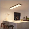 Lubinis šviestuvas Philips Hue Aurelle rectangular panel light, Juodas, 120 x 30 cm | 2200-6500 Hue Baltas Ambiance