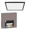 Lubinis šviestuvas Lampa sufitowa Philips Hue Aurelle panelowa lampa SQ XL juodas