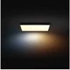 Lubinis šviestuvas Lampa sufitowa Philips Hue Aurelle panelowa lampa SQ XL juodas
