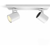 Lubinis šviestuvas Philips Hue Baltas Amb. Runner Spot 2 flg. Weiß 2x350lm inkl. Dimmschalter
