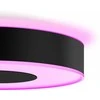 Philips Hue Baltas & Color Ambiance Xamento lubinis šviestuvas apvalus juodas • M