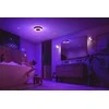 Philips Hue Baltas & Color Ambiance Xamento lubinis šviestuvas apvalus juodas • M