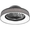 Lubinis šviestuvas Trio Farsund -LED-tuuletinvalaisin 47 cm, 30 W, harmaa