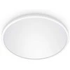 Lubinis šviestuvas Išmanusis LED šviestuvas WiZ SUPERSLIM, 32W, 2700-6500K, 3800lm, baltos sp, Ø55x2,8cm