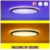 Lempa WiZ Smart WiFi SuperSlim, 545mm, Juodas | 32 W | 2200-6500 K (RGB)
