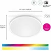 Wiz - SuperSlim WiZ lubinis šviestuvas 22W W 22-65K RGB