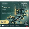 Lumineo Cluster twinkle koristevalosarja ulkokäyttöön, 6 metriä
