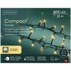 Lumineo Compact twinkle koristevalosarja ulkokäyttöön, 11 metriä