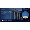 Lumineo curtain steady koristevaloverho ulkokäyttöön, 2 x 2 metriä