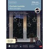 Lumineo Micro LED star twinkle koristevalosarja ulkokäyttöön, 120 x 60 cm