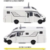 Majorette Hymer B-Class Camper matkailuauto