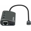Adapteris USB Manhattan MANHATTAN USB -C 3.2 Gen 1-Adapteris,HDMI,USB,USB-C-PD,RJ45,SD