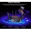 Asus | WiFi 7 Tri-band Gaming Maršrutizatorius | ROG Rapture GT-BE19000 | 802.11ax | 10/100/1000 Mbit/s | Ethernet LAN (RJ-45) jungtys 1 | Mesh Support Yes | MU-MiMO Yes | 4G/5G | Antenna type External
