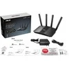 Asus | WiFi 7 Dual-Band Extendable Maršrutizatorius | RT-BE82U BE6500 | 802.11be | 10/100/1000/2500 Mbit/s | Ethernet LAN (RJ-45) jungtys 4 | Mesh Support Yes | MU-MiMO Yes | No mobile broadband | Antenna type External