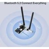 Mercusys | AXE5400 Tri-Band Wi-Fi 6E Bluetooth PCI Express adapteris