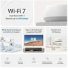 Maršrutizatorius TP-Link Deco BE22 Mesh-WiFi sistema, Wi-Fi 7, dviejų dažnių – baltas, 3 vnt. pakuotė
