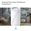 Maršrutizatorius TP-Link Deco BE65-5G WiFi 7 Mesh sistema 5G BE11000 Tri-Band, 3x 2.5 GbE LAN/WAN