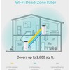 Maršrutizatorius TP-LINK Deco M4 WiFi Mesh sistema, 2 pak