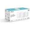 Maršrutizatorius TP-LINK | AX1500 viso namo tinklelio „Wi-Fi 6“ sistema | „Deco X10“ (3 vnt. pakuotė) | 802.11ax | 10/100/1000 Mbit/s | Ethernet LAN (RJ-45) jungtys: 1 | Tinklo palaikymas: Taip | MU-MiMO: Taip | Ne, mobilusis plačiajuostis ryšys: | Antenos tipas: Vidinė