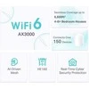 Maršrutizatorius TP-LINK Deco X50 AX3000 WiFi 6 -Mesh-järjestelmä, 3-pack