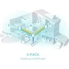 Maršrutizatorius TP-LINK Deco X50 AX3000 WiFi 6 -Mesh-järjestelmä, 3-pack