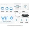 Maršrutizatorius TP-LINK Deco X50-PoE WiFi 6 -Mesh-järjestelmä, 3-pack