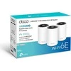 Maršrutizatorius TP-LINK Deco XE75 Tri-Band WiFi 6E -Mesh-järjestelmä, 3-pack