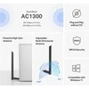 Mercusys AC1300 High Gain Wi-Fi USB adapteris | MA30H
