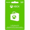 Microsoft XBOX / Windows dovanų kortelė 50 eurų, aktyvinimo kortelė