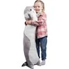 Milla &amp; Måns - kissapehmolelu, 110 cm, harmaa