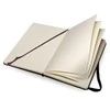 Užrašų knygutė Moleskine Sketchbooks 13x21cm, baltais lapais, kietu viršeliu, juodos spalvos