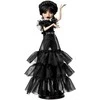 Žaislinė lelė Mattel „Monster High X Wednesday“ Trečiadienė su juoda suknele, 27 cm