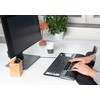 Klaviatūra Mousetrapper Delta Pelė Pilkas Regular USB-A, USB Type-A, 4000 DPI, Juodas, Pilkas