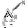 Laikiklis Mozi Dual Ekranas Gas Spring Desk Stovas dviem ekranams