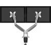 Laikiklis Mozi Dual Ekranas Gas Spring Desk Stovas dviem ekranams