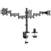 Laikiklis Mozi Triple Ekranas Desk Stand -pöytäjalka kolmelle näytölle