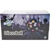 Music - Juodas disko kamuolys - 11 cm (501000)