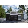 Mustang Gas grill Topaz 6+1 outdoor kitchen with fridge