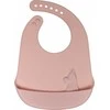 Muumi Silicone -ruokalappu, rosehip pink